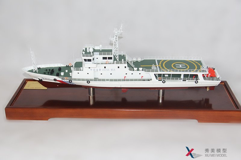 60米级B型巡逻船-海巡0735船模--秀美模型定制