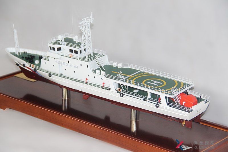 60米级B型巡逻船-海巡0735船模--秀美模型定制