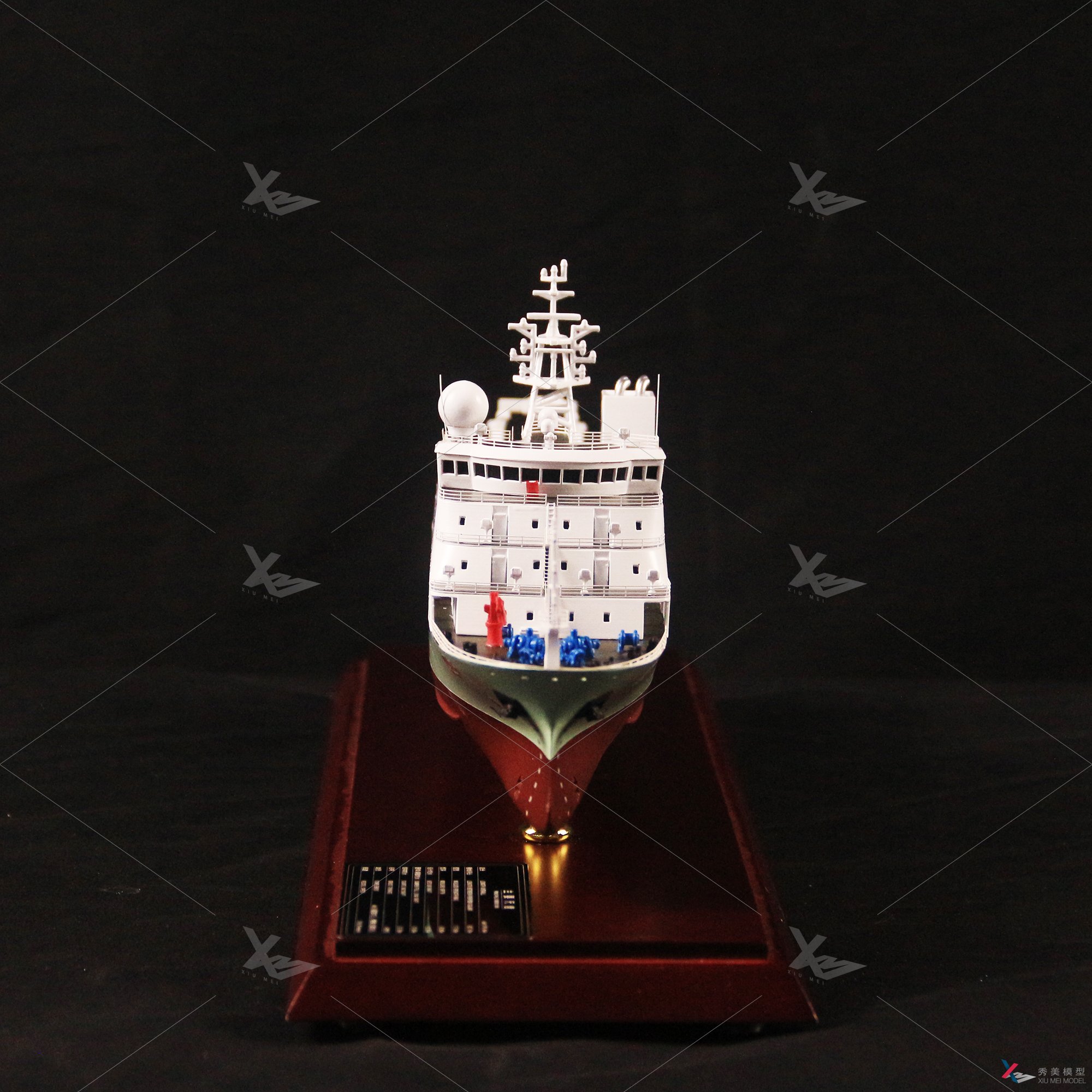 公务船模型-科学考察船“实验6”号模型船